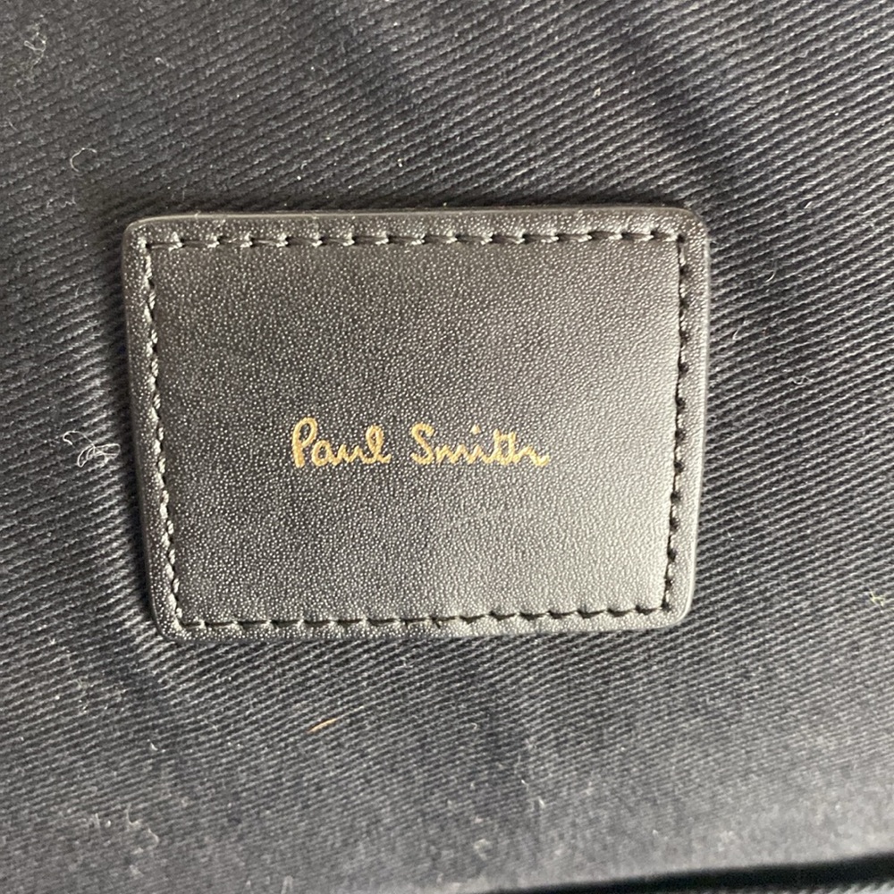 Paul Smith Black Multicolor Patterned Backpack - image 7